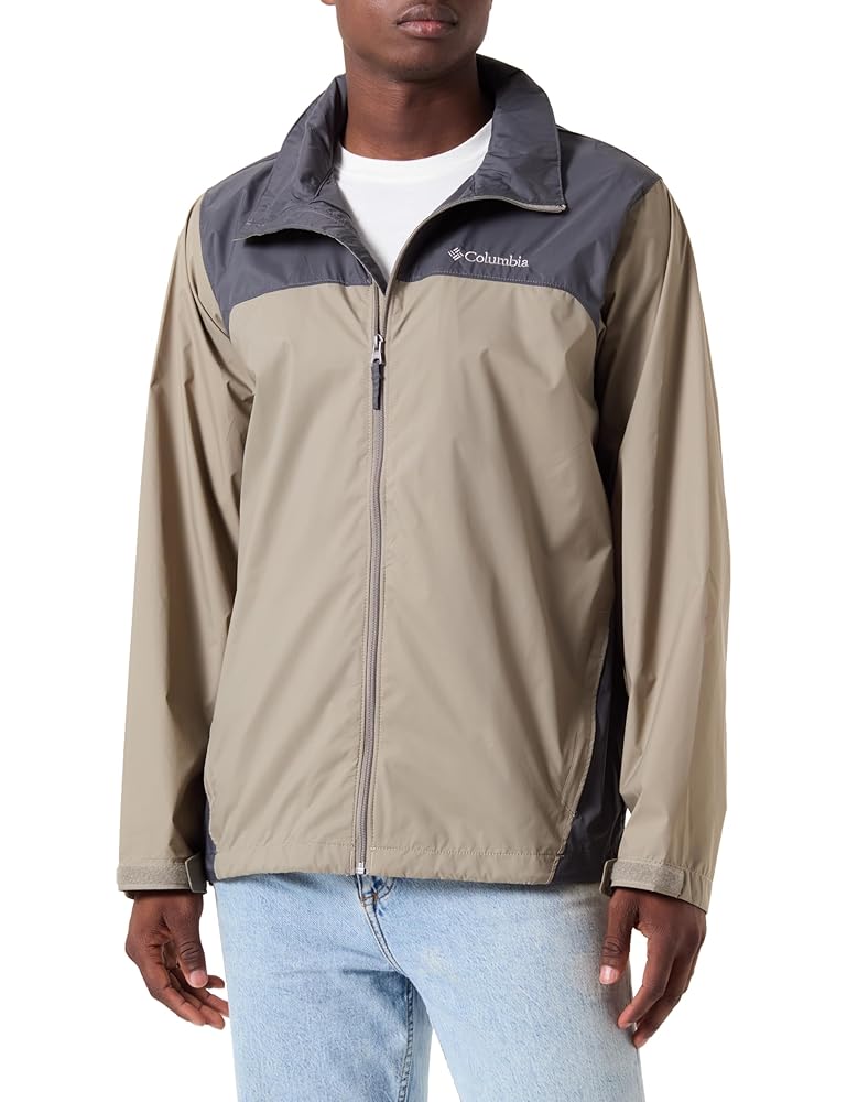 Men's Big & Tall Glennaker Lake Packable Rain Jacket (Tusk